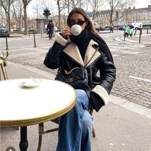 Free people kaja vegan bonded peacoat